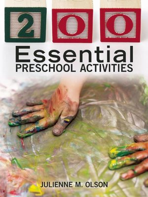 cover image of 200 Essential Preschool Activities
